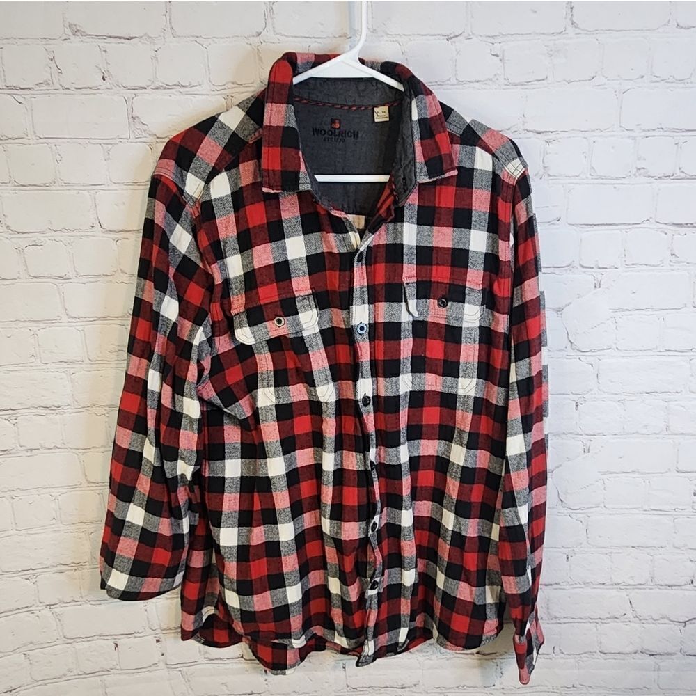 Men's Woolrich flannel longsleeve shirt, size XL